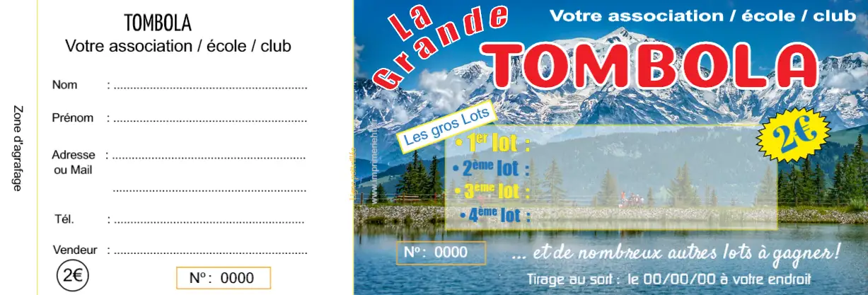 Ticket de Tombola Alpine - HTF